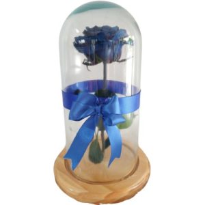 Rosa preservada Azul