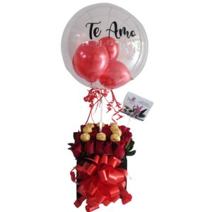 Arreglo con chocolates en cali