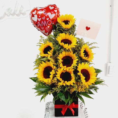 Ramo de girasoles-Floristeria cali