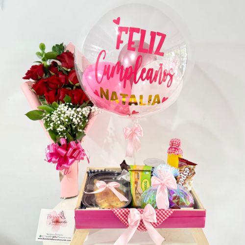 desayuno sorpresa con rosas